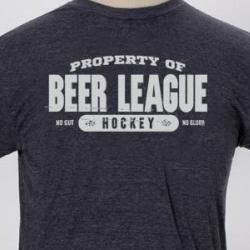 In Beer League, age and experience beats youth and a good haircut every time. Head up, stick on the ice. And remember, NO GUT, NO GLORY.

http://t.co/xzQ88HHQ