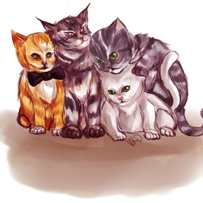 We are floof in shining Templar collars. ((NOT REAL CATS; pet characters ingame)) ((SWL-RP-IC)) Banner Credit: @LgndryTlsComics