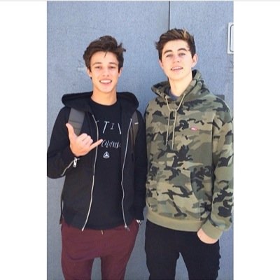 You're cute but Cameron Dallas and Nash Grier are cuter.