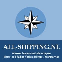 Aflosser binnenvaart alle schepen. Motor- and Sailing Yachtsdelivery. Yachtservice.