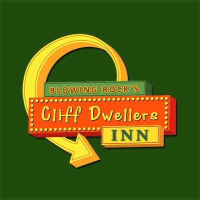 Cliff Dwellers Inn is a 60′s-themed inn in Blowing Rock NC, situated on a mountain bluff above Lake Chetola.