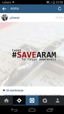 #SaveAram @ Twitter
ܫܠܡܐ  ܐܪܡܝܐ
--- FOLLOW NOW IF YOU ARE A PROUD Aramean ---