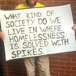 AddresstheIssU's profile picture. Homeless people need to get a job-get a better life-get a future.
This isn't just a handout, this is US taking a stand.
Change the system - Address the issue!
