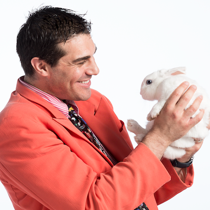 A full-time NYC teacher, a dad, and has been performing at children's parties for over 28 years!