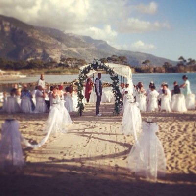 Beachweddingscarole On Twitter Beachweddingsbycarole Romantic