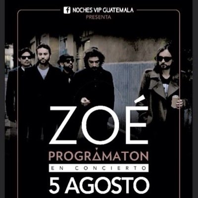Zoe Oficial Fan Club Guatemala.