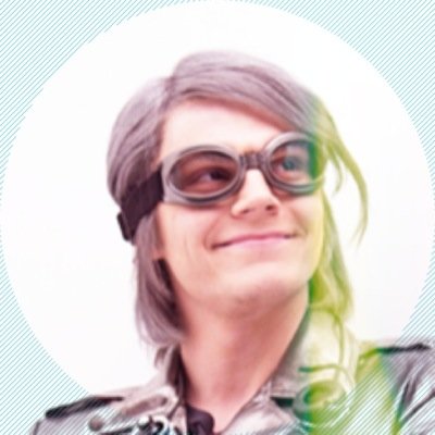 Quicksilver because quick and silver... haired. It's 1973, but I can time travel, I guess? My sister is @scrletwitchazl, my shit father is @ScarredMagnet.