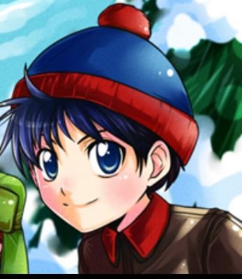 Hey Dude. I'm Stan. I live in a mountain town called South Park. My friends are Kenny and Fatass. #SPRP #LameBio Oh and also. I'm gay for @KyleTheNeko