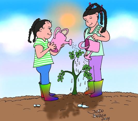 Niñas venezolanas... ambientalistas, reforestadoras... sembradoras de vida... amamos los árboles y las semillas...
http://t.co/c54jKs0aK2