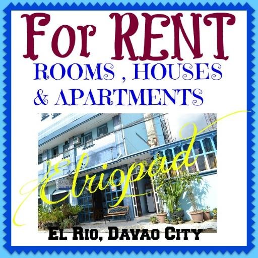 Elriopads For Rent, Apartments, Houses, Homes, Rooms, Pads. Davao City. All Units are FULLY FURNISHED. Very Budget Price
09177014411, 09228960724,082-3008476