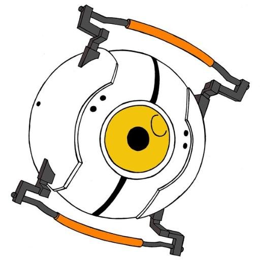Oh hey, you're the lady from the test! Hi! /Portal Roleplay\