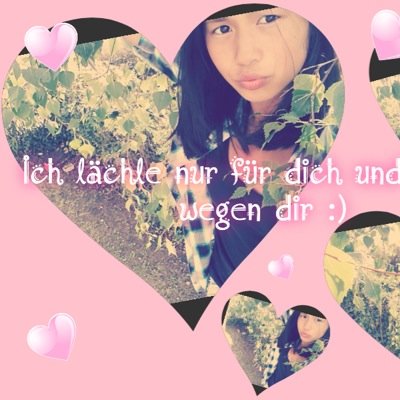 Hay du, vergiss niemals wer du bist..du bist ein tolle starke person...glaub an dich !!