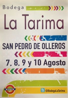 Bodega la Tarima, San Pedro de Olleros ( SPO)  // 7,8,9,10 de agosto