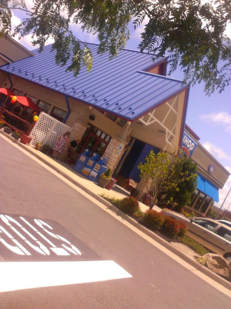 IHOP!! Never empty pot of coffee, and service as good as our pancakes!!!