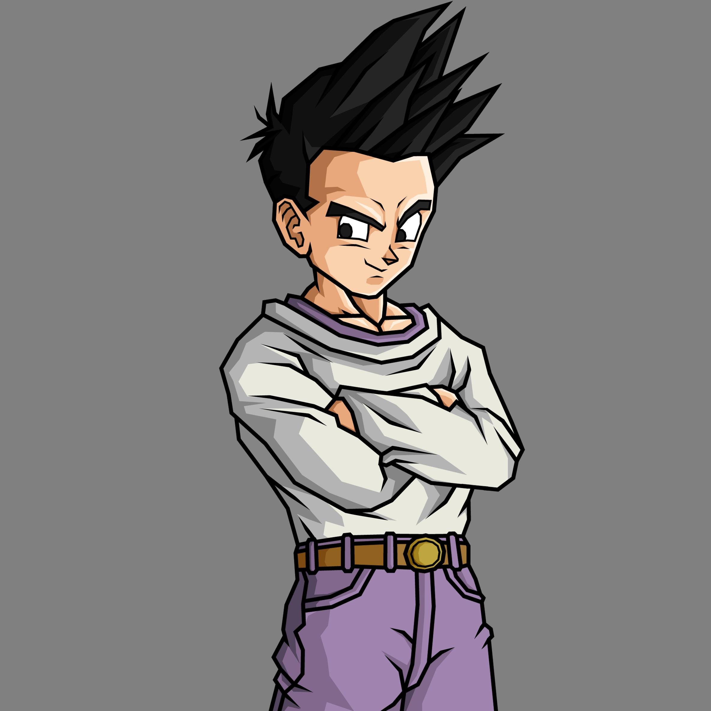 hi there!! im goten, the son of goku and chichi, im a half saiyan so dont mess around me,my best friend is trunks                                      #single
