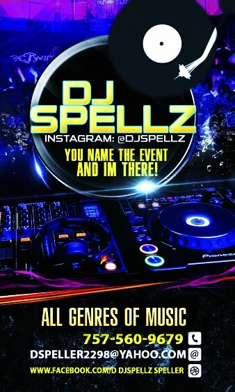 DJDSPELLZ's profile picture. For booking inquiries contact: dspeller2298@yahoo.com or call (757)560-9679