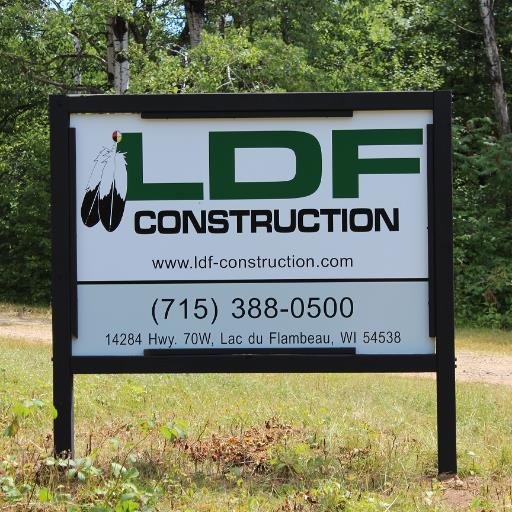 ldfconstruction's profile picture. Tribally owned construction company in Northern Wisconsin