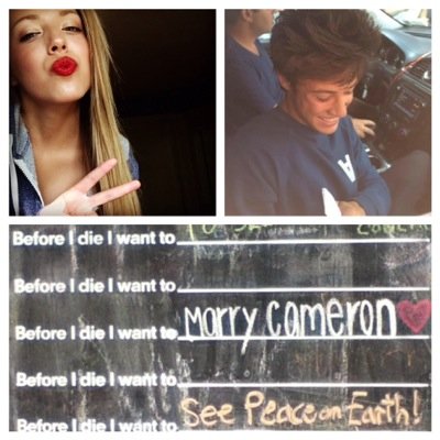 I just love cameron dallas more than anything okay? Okay.