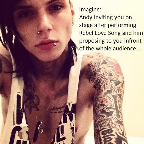 black veil brides are my life