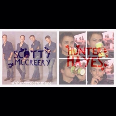 Hayniac&McCreerian Hunter and Scotty imagines Follow for follow Scotty tweeted 7/5/143 Parmalee followed 7/14/14