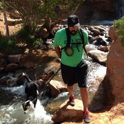 From the mountains, live in a canyon in the middle of a desert.