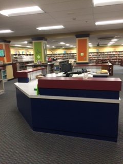 Sparkman Middle School Library in Toney, Alabama/Jamie Dutton-Library Media Specialist