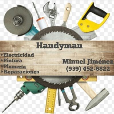 Servicios de handyman, plomeria, electricidad, y otros.