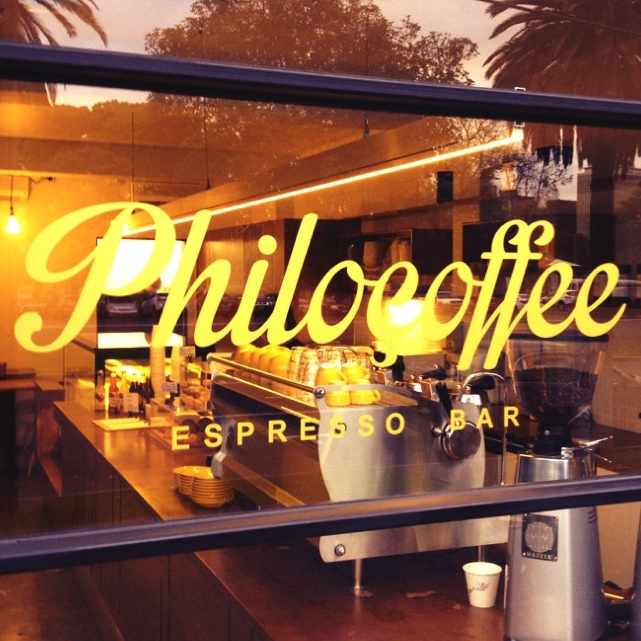 Philoçoffee [fi-lo-soh-fee] Espresso Bar:
Specialty coffee & freshly made gourmet sandwiches in South Melbourne