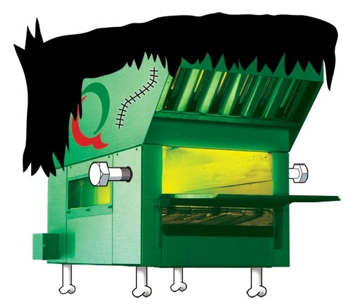 Just your neighborhood Frankentoaster out to provide some rockin' last minute costume ideas.