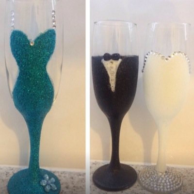 Personlised gifts for all occasions! Wine, champagne, shot, flute, pint & tumbler glasses. + Clocks, sashes, party banners, keyrings, mugs & wine bottles!