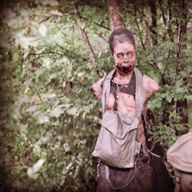 {TWD} A simple walker with a simple dream. @left_walker and I are @TWMichonne's guardian angels. #ArmlessAndHarmless