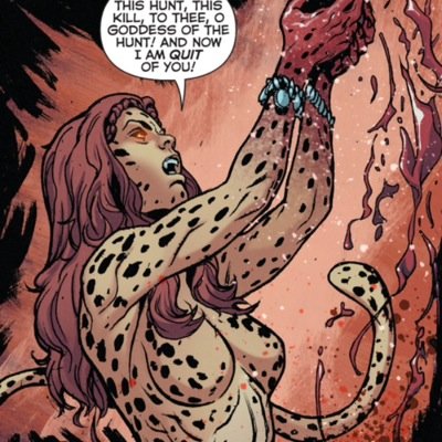 Let the name 'Cheetah' bring shivers to your spine. The fangs, And razor sharp claws are deadly. Come test me, I'm in need of a Scratching Post.