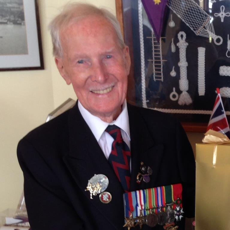 Served in Anti Aircraft Artillery, Mulberry Harbour in Arommanches D-Day (posts by wife Helen)