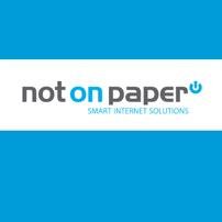 notonpaper's profile picture. Internet Communicatiebureau •Online strategie •Campagne tactiek  •Social media •Website •Shop •Platform •E-mailing •Brand Portal •DTPonline •Appplicatie