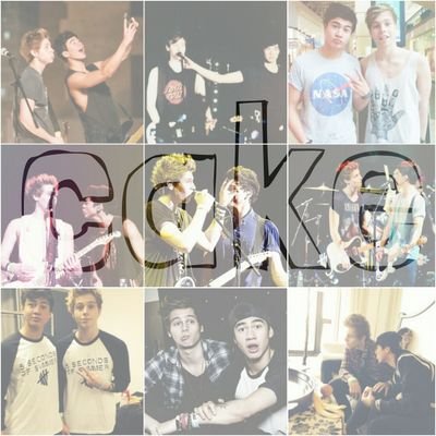 CAKE is CAlum hood and luKE hemmings. not Cake a food. i am a CAKE delicious/? how about you? follow for more information about 5SOS [read 5sauce]