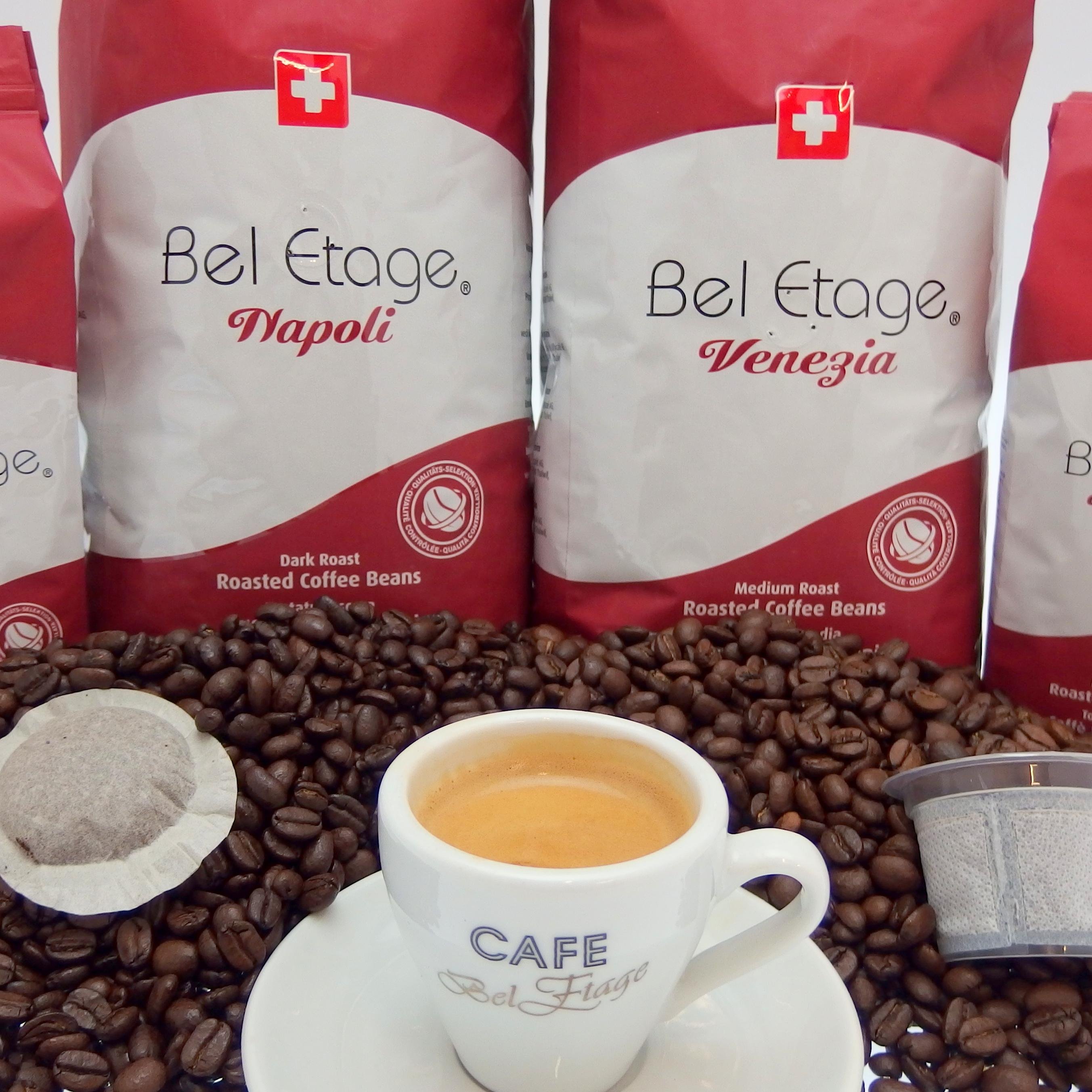 A true Italian style coffee roasted by illy Cafe Switzerland. It doesn't disappoint.