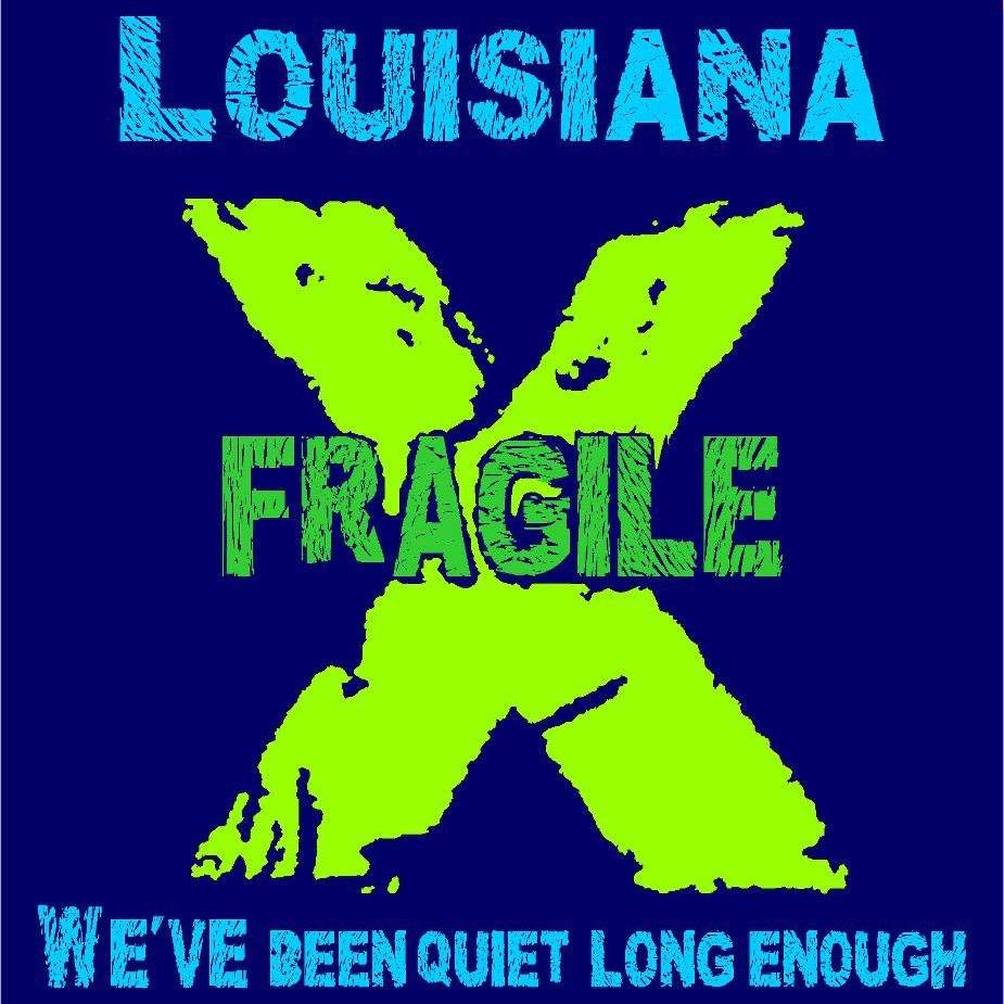 We are the Central Louisiana Fragile X Association, representing Fragile X families in Louisiana.