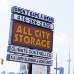 FEATURED on Storage Wars: Canada
call: 4163662489 -
email: angela@allcity-storage.com

Climate controlled, secure, clean and prestine storage facility!