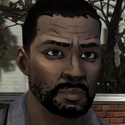 I'm just some guy protecing Clemintine from all the dead people walking around.