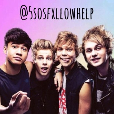 turn on our notifications to find out when 5SOS are online and following