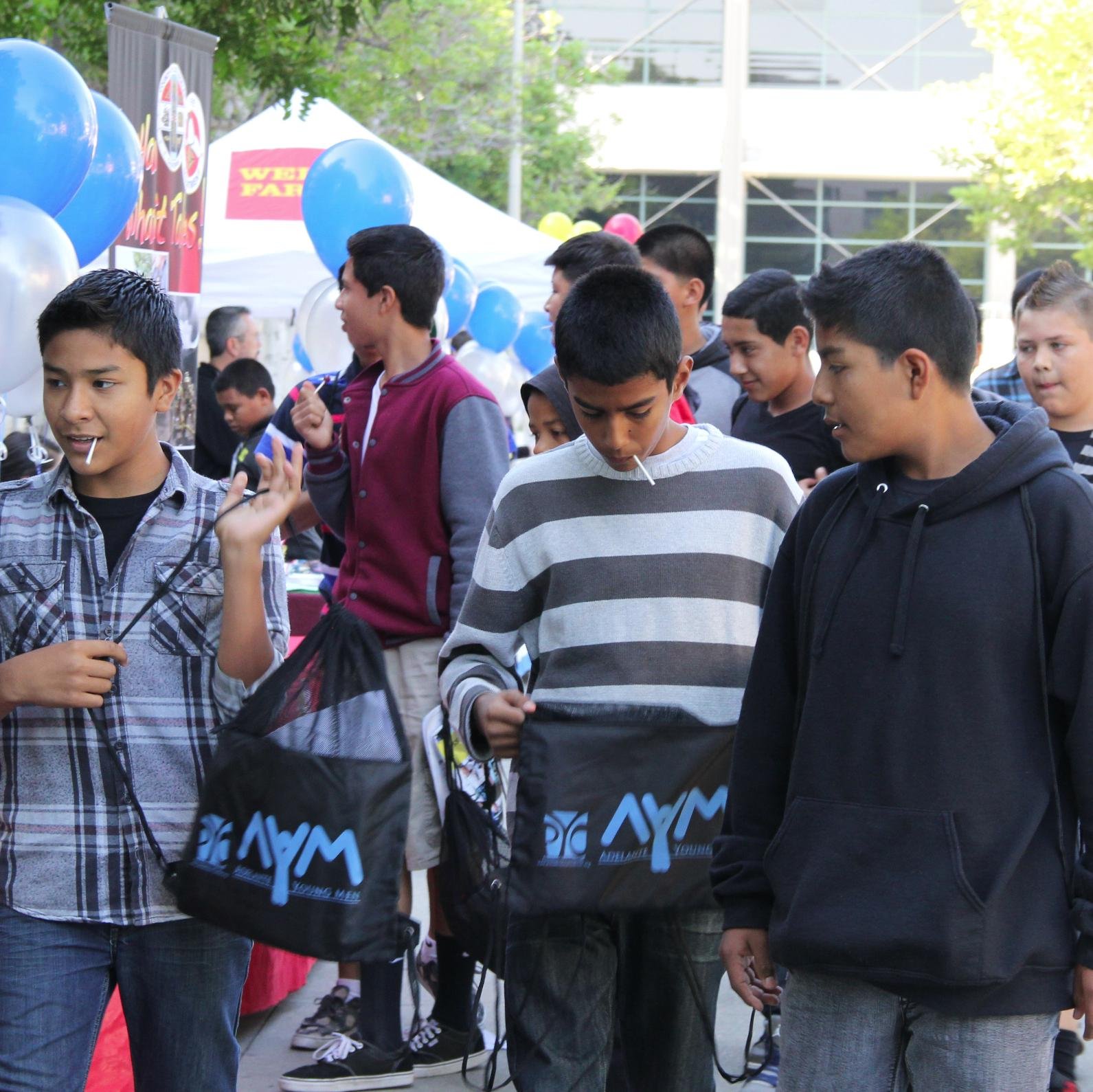 AYM is designed to encourage and inspire boys to take school seriously, work hard, make smart choices, and think big so that they may achieve their goals.