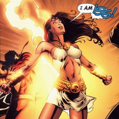 A world of order, peace and harmony. That is my goal, and nothing shall stand in my way. I am Isis!