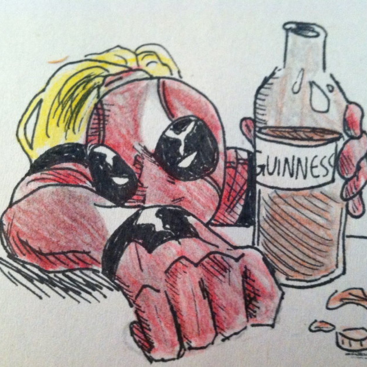 Deadpool + Boobs = Yours truly.