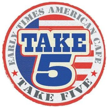 american_take5's profile picture. 古き良きアメリカをイメージし、80年代のPOPなmusicが流れるEarly times American cafe  Take5
お一人様でも気軽に立ち寄れ、お友達と楽しめるcafe&Dinner
富田林西口駅徒歩２分、旧170号線沿い市役所前
お近くにお越しの際はTAKE5に是非来て下さい。