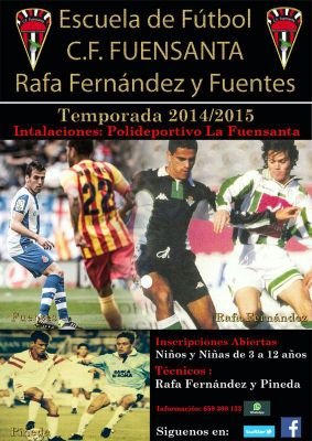 CFFuensanta's profile picture. Escuela de fútbol C.F. Fuensanta Rafa Fernández y Fuentes 
teléfono de contacto: 659-308-133