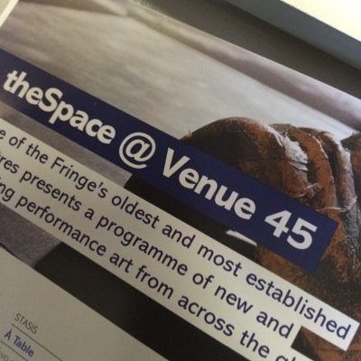 SpaceV45's profile picture. Venue 45, THE oldest Ed Fringe venue, the hub for theSpaceUK venues +Jurys Inn v260.Follow us as we plough though the Ed Fringe of 2015.*Unofficial + Supported*