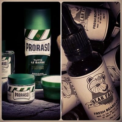 Proraso and Bear Face