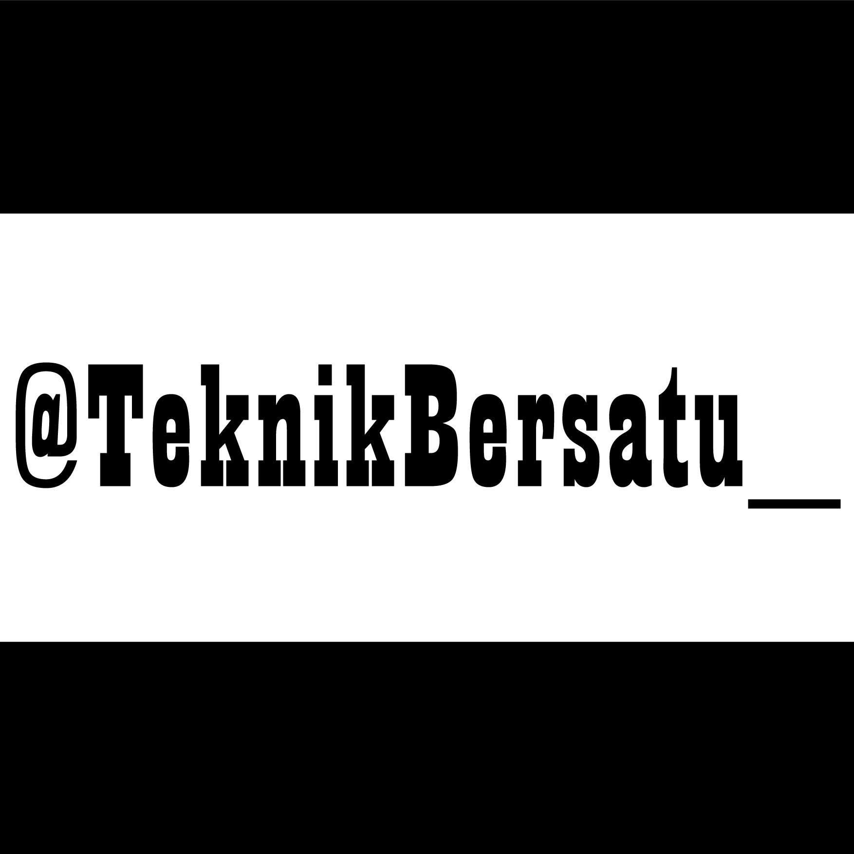 The official account: @teknikbersatu_ perkumpulan mahasiswa Teknik se-makassar, berbagi info seputar kampus