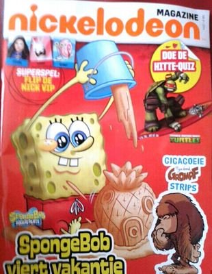 Elke maand een nieuwe Nickelodeon Magazine in de winkel of in jou brievenbus!