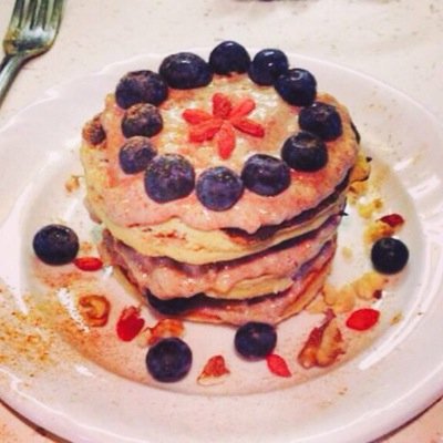 protein_panies's profile picture. Getting carried a-whey with protein and pancakes.